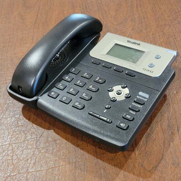 Yealink SIP-T21P E2 Dual-line Entry Level IP Phone Open Box Never Been Used - Picture 5 of 16
